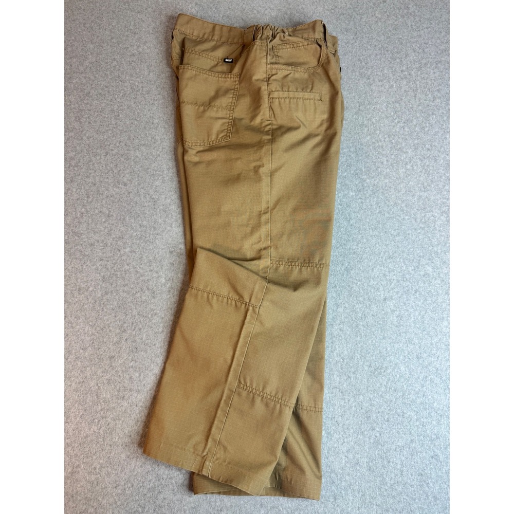 SOG Mens Tactical Ripstop Pants Khaki Tan Utility Work Trousers 34x30 Style 5562 - Picture 7 of 7